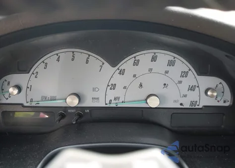 2002 Ford Thunderbird из США, поврежденный, VIN 1FAHP60A02Y125388